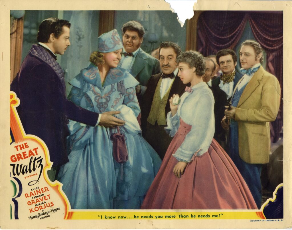 The Great Waltz Lobby Card 3E
