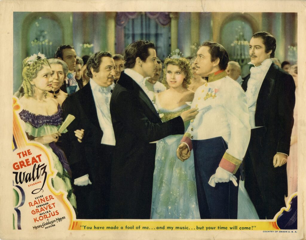 The Great Waltz Lobby Card 3F
