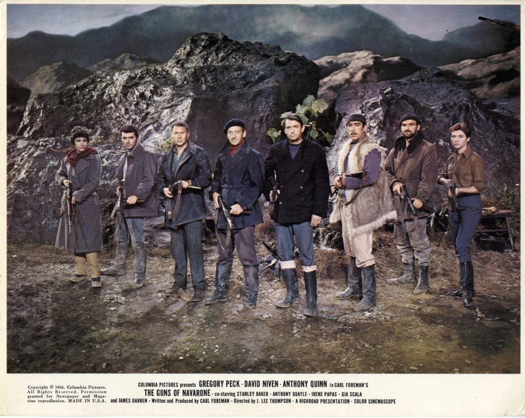 The Guns of Navarone Lobby Card A