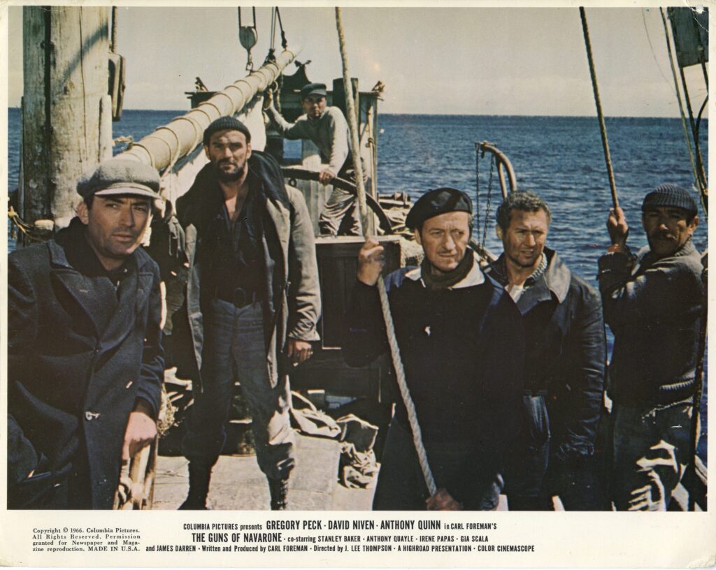 The Guns of Navarone Lobby Card B