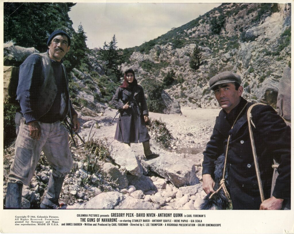 The Guns of Navarone Lobby Card C