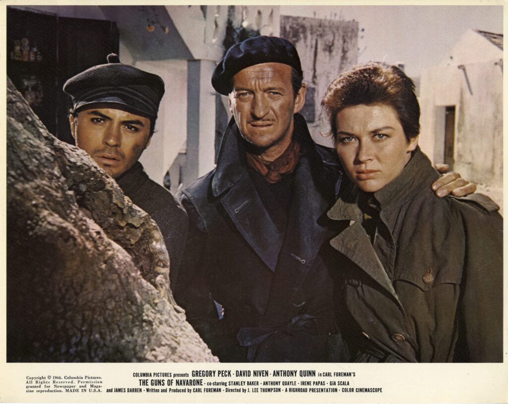 The Guns of Navarone Lobby Card E