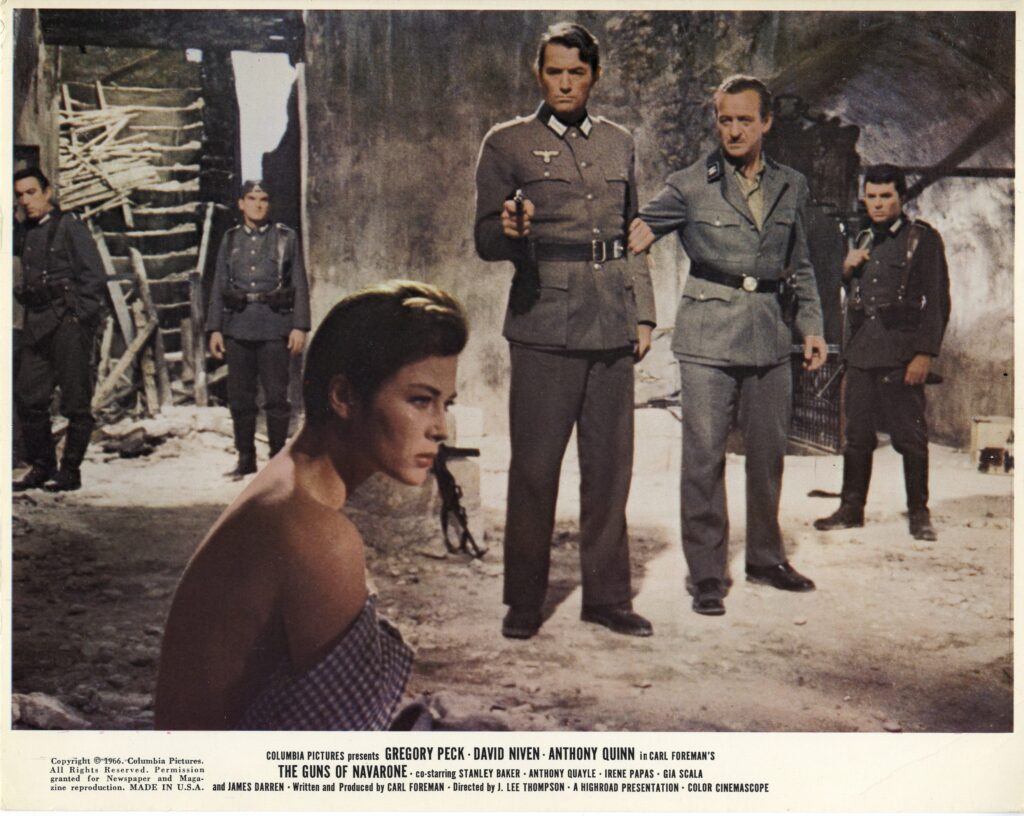 The Guns of Navarone Lobby Card G