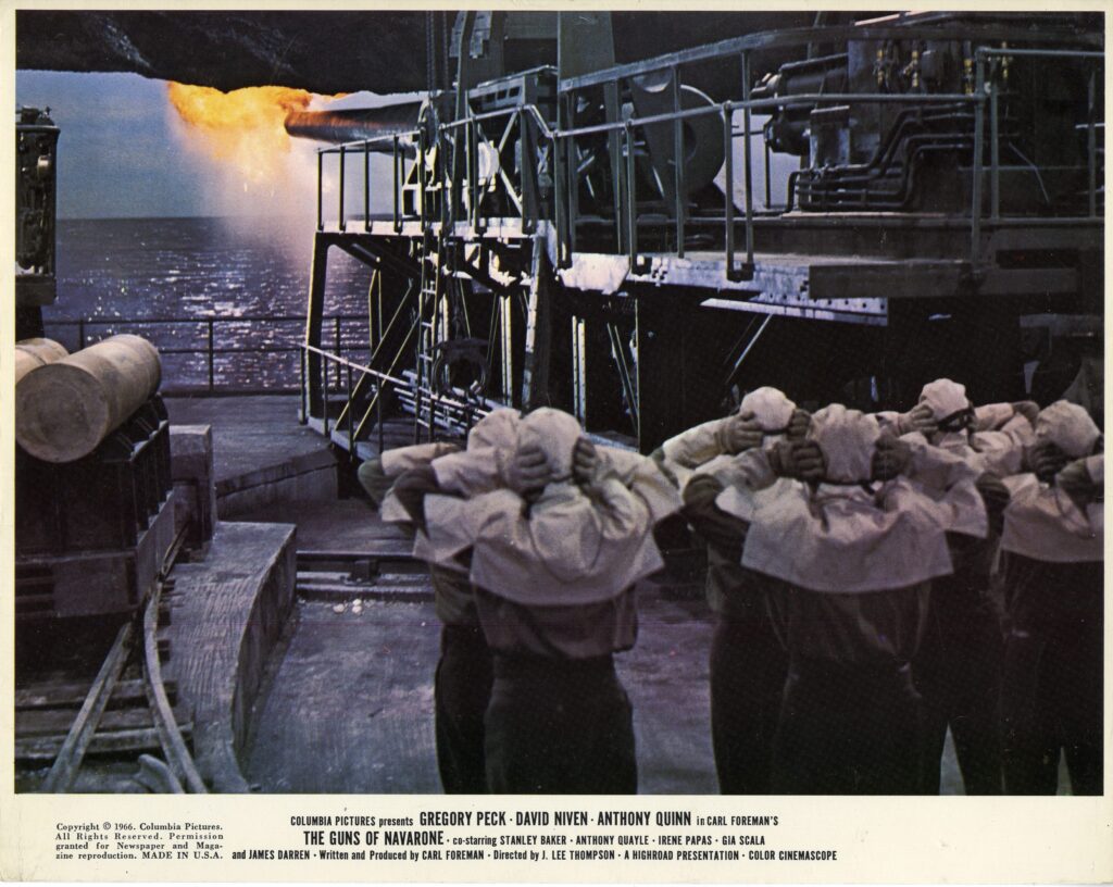 The Guns of Navarone Lobby Card H