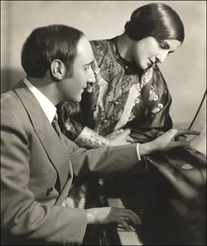 Dimitri Tiomkin and Albertina Rasch, 1927