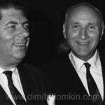 Dimitri Tiomkin with Gottfried Reinhardt, 1964