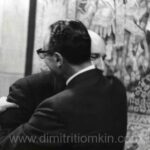 Dimitri Tiomkin with Andrés B. Zala, 1964