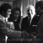 Dimitri Tiomkin with others