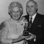 Dimitri Tiomkin with Mrs. Warren Lamb, 1970