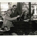 Dimitri Tiomkin with Henry Eichheim, 1936