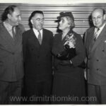 Dimitri Tiomkin with others
