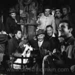 Dimitri Tiomkin with cast, circa 1962-1963