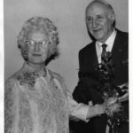 Dimitri Tiomkin with Mrs. Ray Derby, 1972