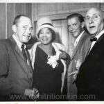 Dimitri Tiomkin with Johnny Mercer and Mahalia Jackson, 1963