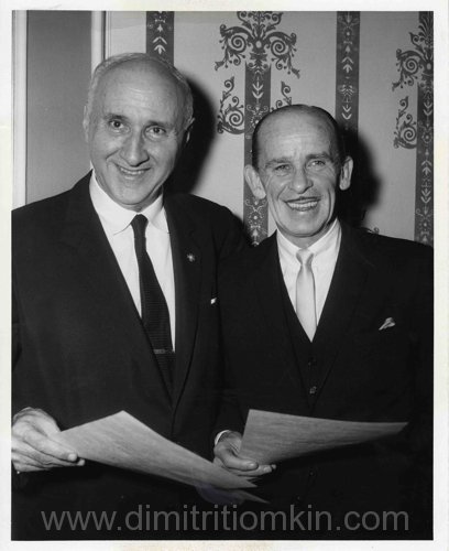 Dimitri Tiomkin with Ned Washington