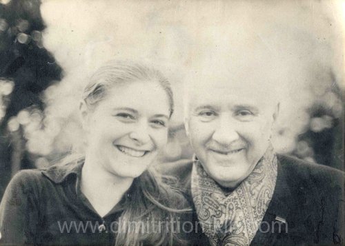 Dimitri Tiomkin with Olivia Tiomkin