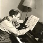 Dimitri Tiomkin composing, 1937