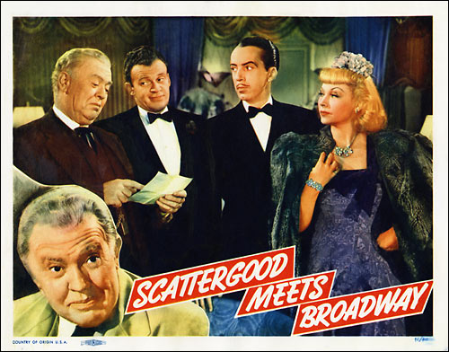 Scattergood Meets Broadway lobby card H