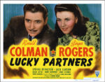 Lucky Partners lobby card A