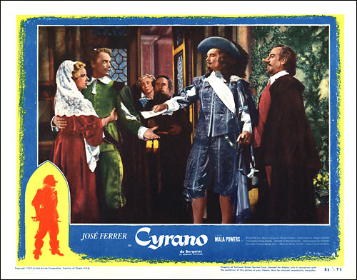 Cyrano de Bergerac lobby card 1A