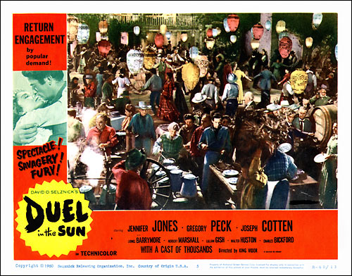 Duel in the Sun lobby card lobby card 2D
