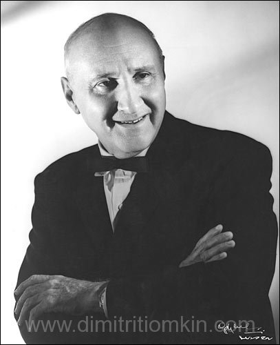Dimitri Tiomkin publicity portrait, circa 1963
