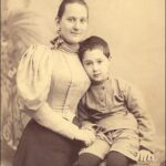 Dimitri Tiomkin with his mother, circa early 1900s