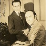 Dimitri Tiomkin with Alexander Tansman, circa 1927