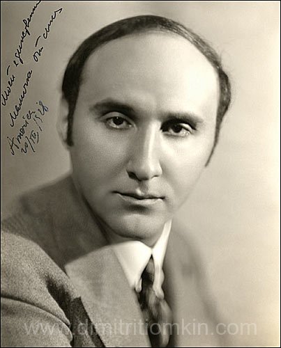 Dimitri Tiomkin portrait by Nickolas Muray, 1928