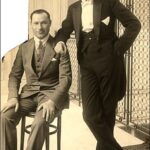 Dimitri Tiomkin with Mr. Kesel, 1924