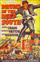 Drums in the Deep South one sheet, US