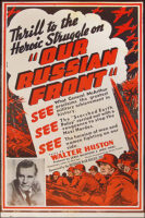 Our Russian Front one sheet, US
