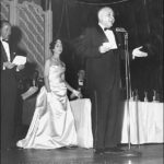 Dimitri Tiomkin at the Golden Globes ceremony, 1964