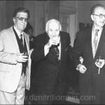 George Stevens, Dimitri Tiomkin, and Rouben Mamoulian, 1972