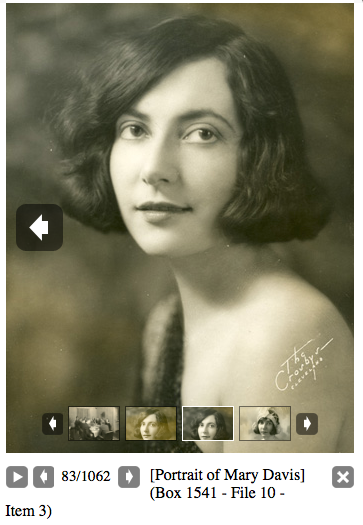 Portrait of Mary Davis